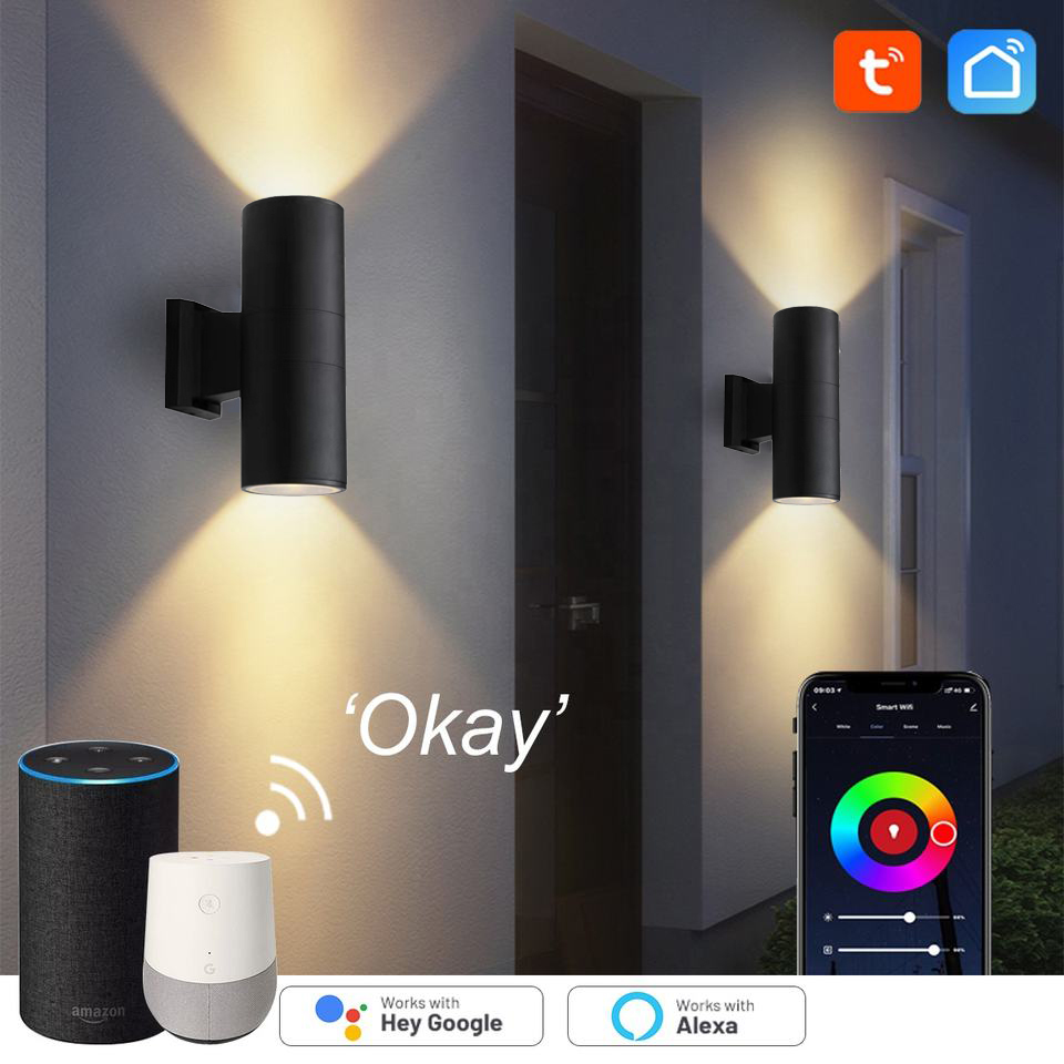 Outdoor Lighting Zigbee - Tuya Akıllı Dış Mekan Duvar Işıkları,