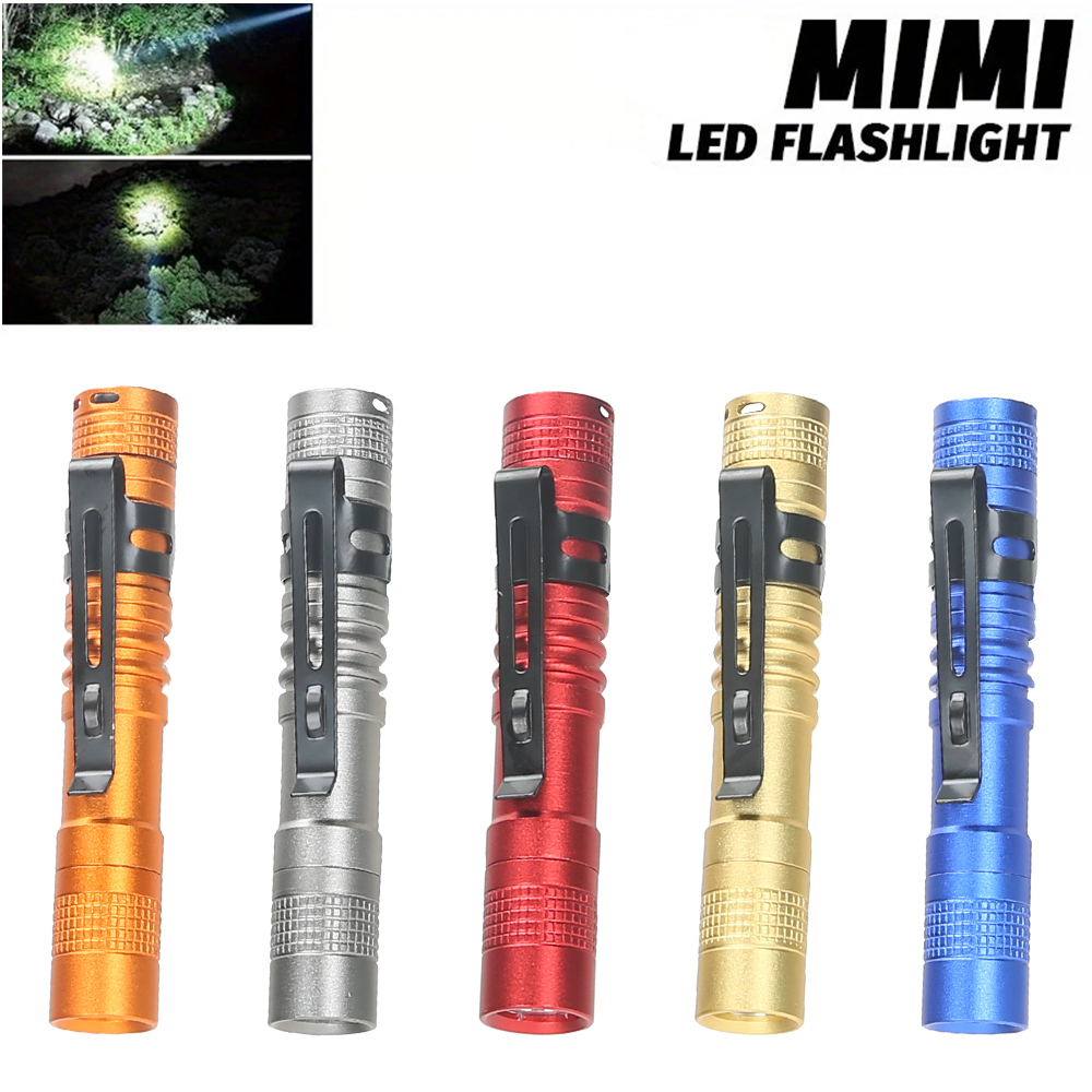 Outdoor Lighting Junction Box - Mini Taşınabilir LED Kalem Işık Klipsli