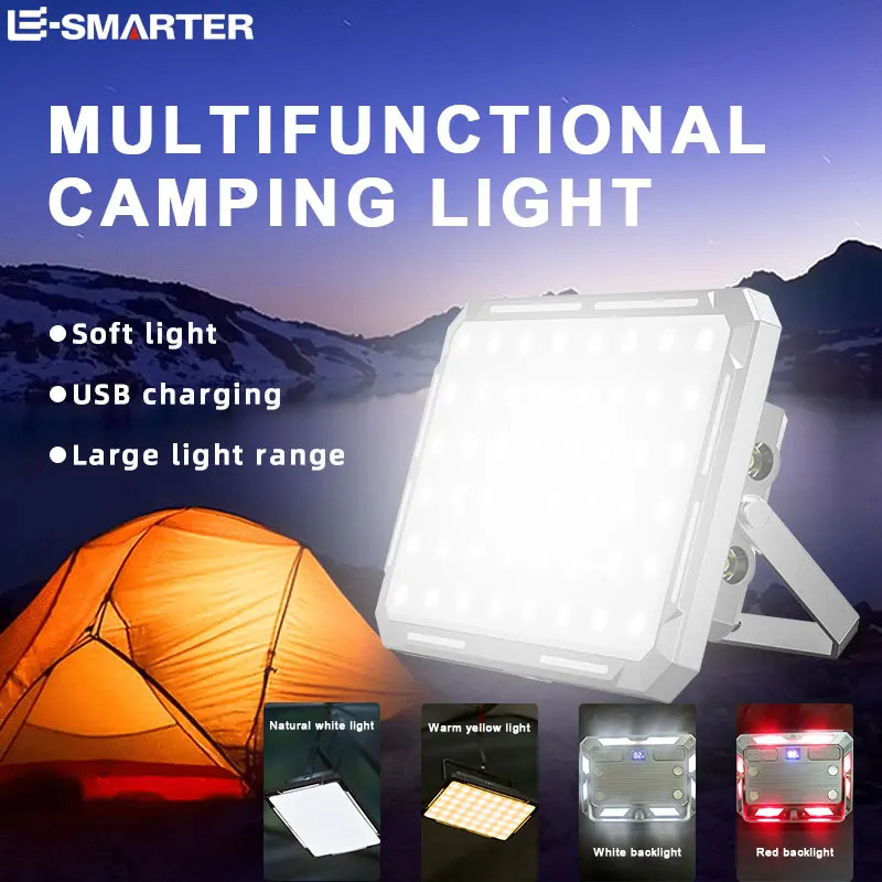 Hanging Outdoor Lighting - LED Kamp Çadırı Işık Şarj Edilebilir