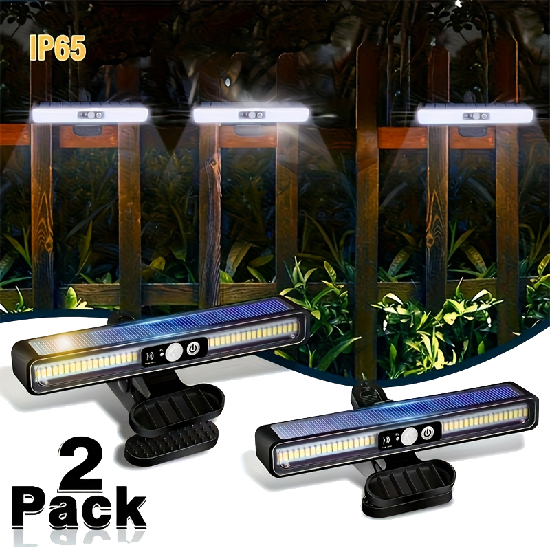 Outdoor Lighting Led - Klipsli Güneş Enerjili Hareket Sensörlü Dış