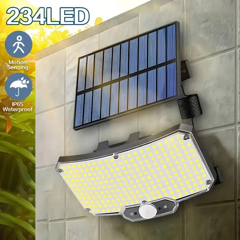 Outdoor Lighting Lamps - 234LED Güneş Enerjili Dış Mekan Işıkları