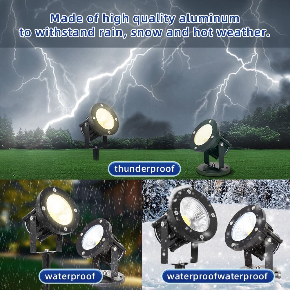 Outdoor Lighting Spotlight - LED GU10 Bahçe Aydınlatma Çim Lambası