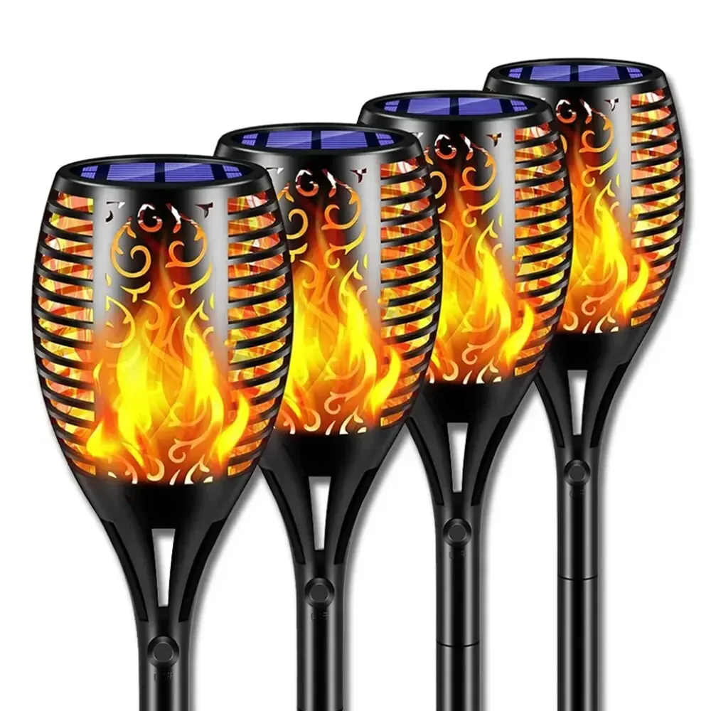 Fire Torch Solar - Dış Mekan Güneş Enerjili Bahçe Meşalesi