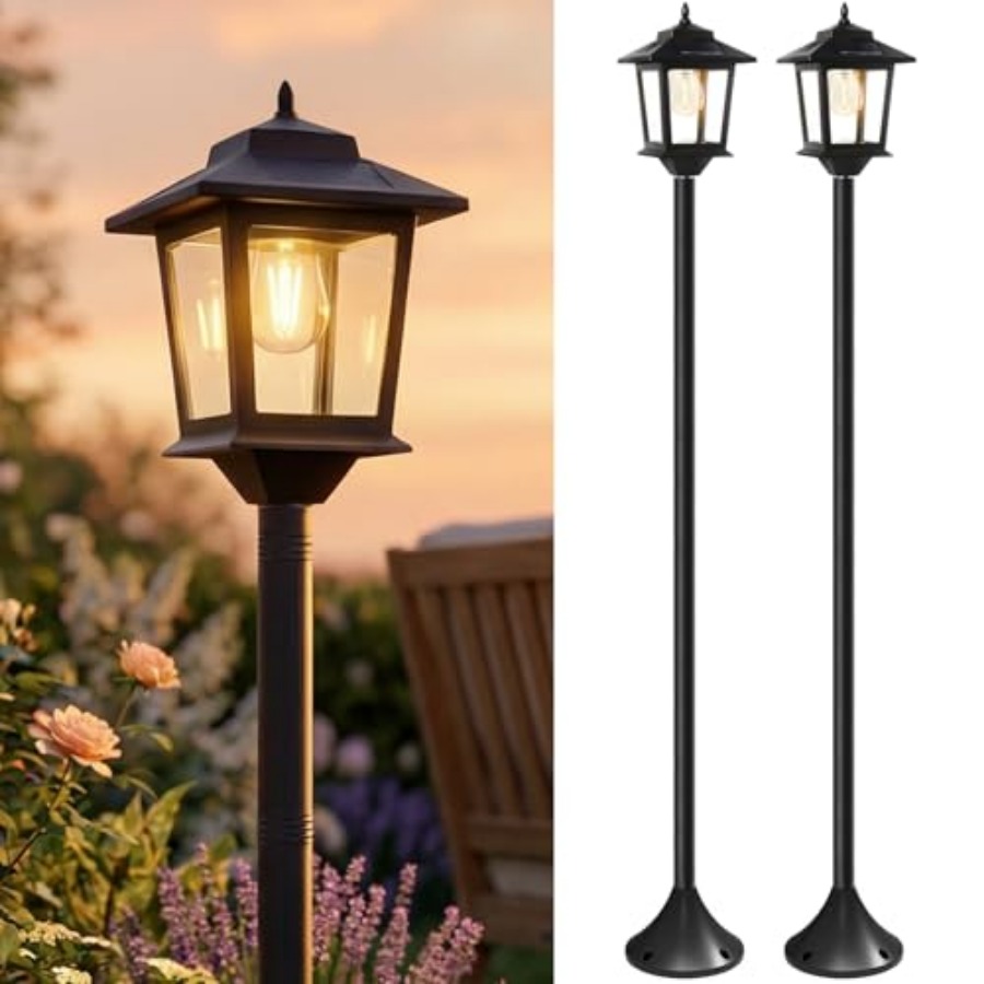 Outdoor Lighting Lamps - Dış Mekan Güneş Enerjili Direk Lambaları,