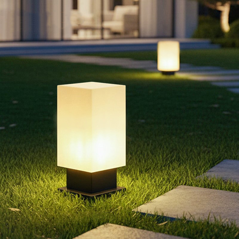 Outdoor Lighting Lamps - Aydınlık zemin lambası avlu güneş enerjili
