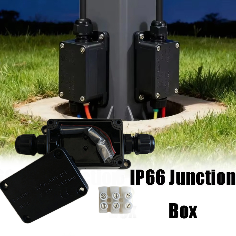 Outdoor Lighting Junction Box - 1 adet 2 yollu açık hava