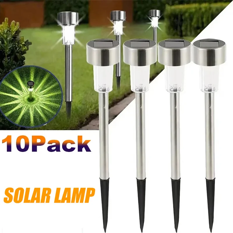 Outdoor Lighting Pathway - Güneş Enerjili Dış Mekan Işıkları Bahçe