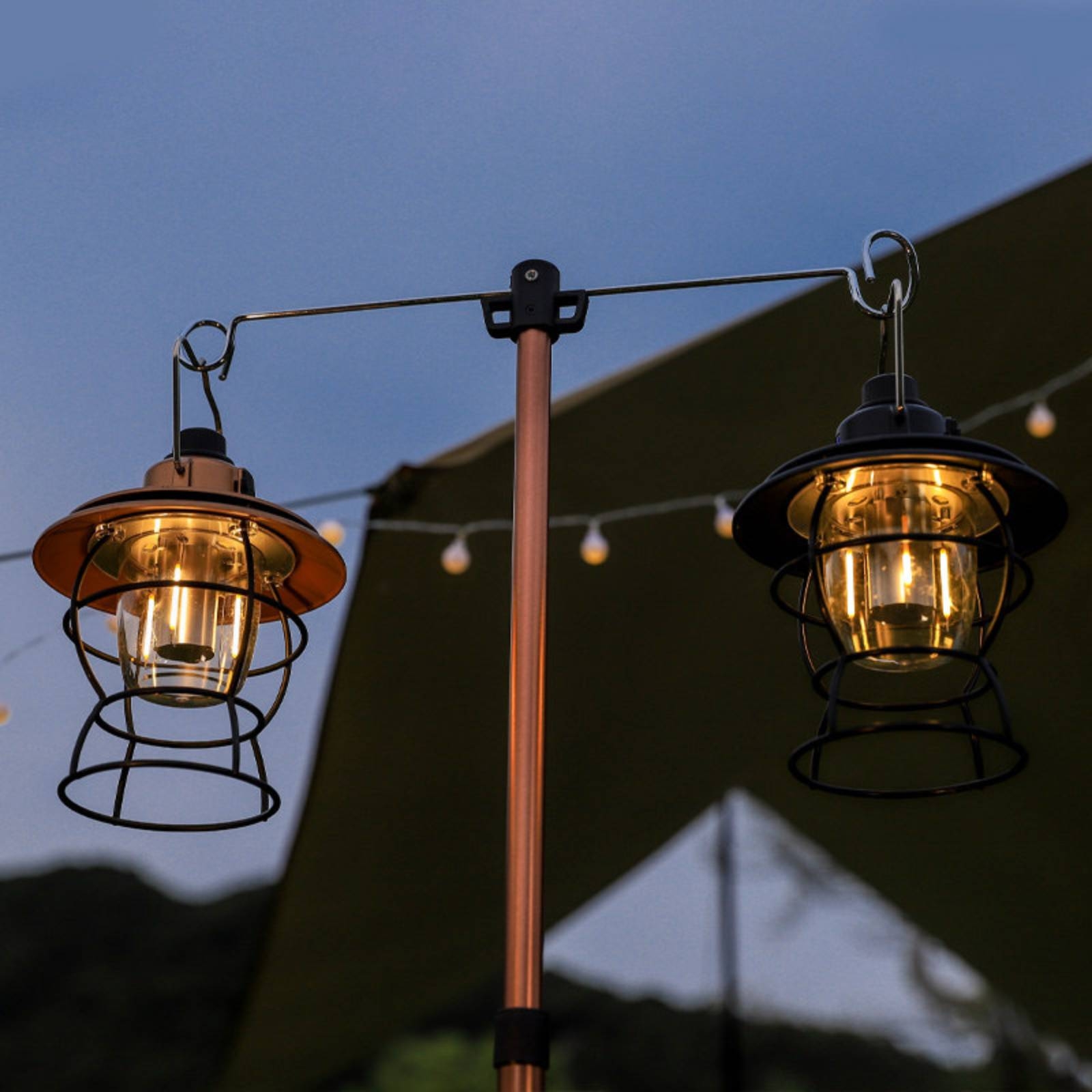 Hanging Outdoor Lighting - Kancalı Tripod Standı Teleskopik Asma Lamba