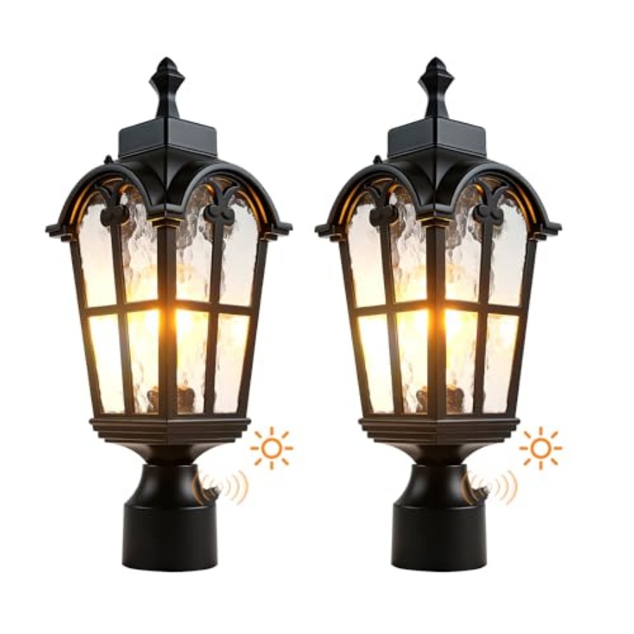 Outdoor Lighting Lamps - Sensörlü Dış Mekan Direk Lambaları Su