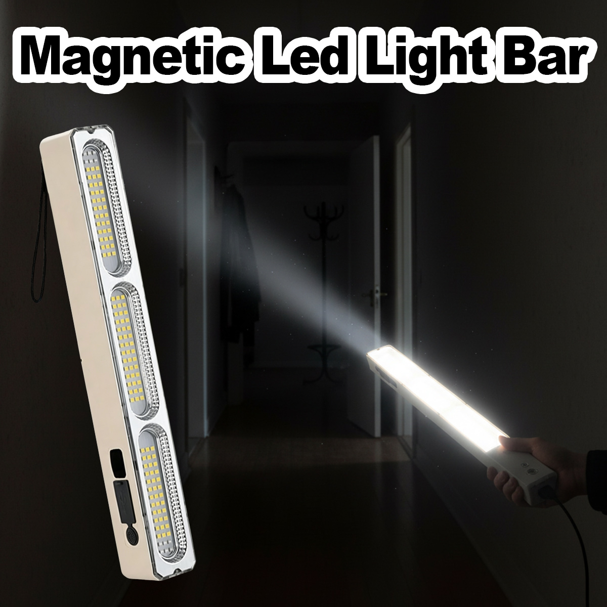 Outdoor Lighting Youtube - Şarj Edilebilir LED Tüp Işık Güç