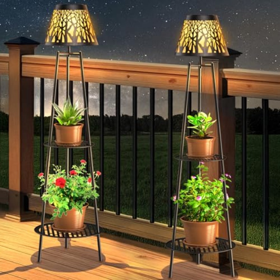 Outdoor Lighting Lamps - 2'li Paket Dış Mekan Güneş Enerjili