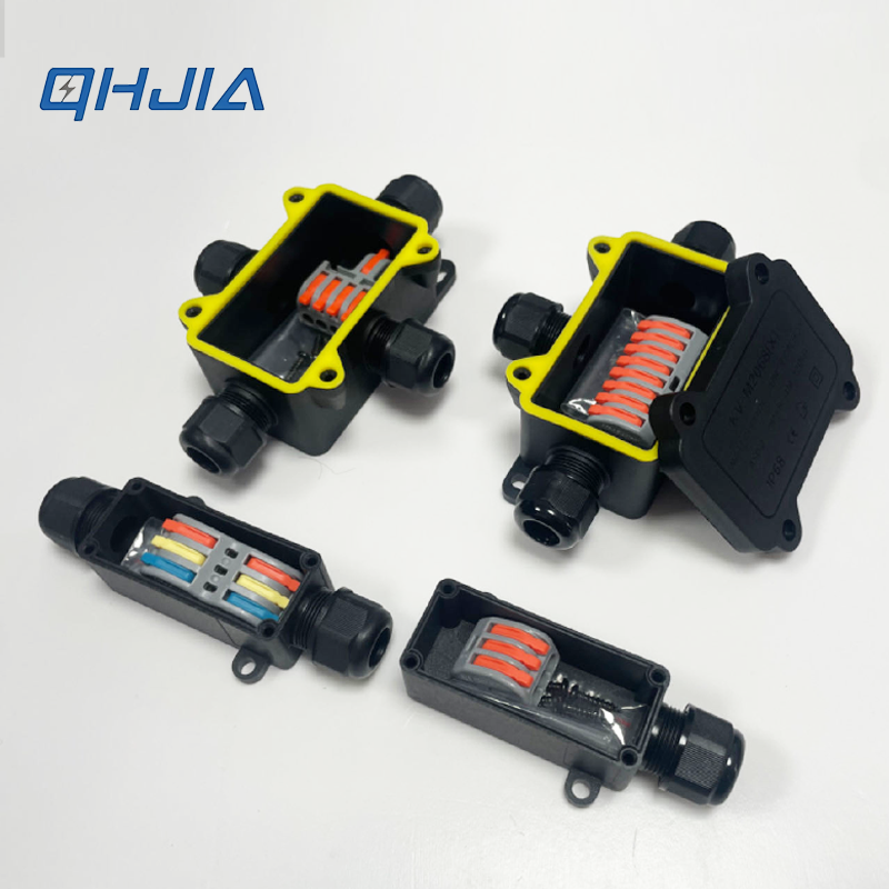 Outdoor Lighting Junction Box - IP68 Su Geçirmez Bağlantı Kutusu PA66