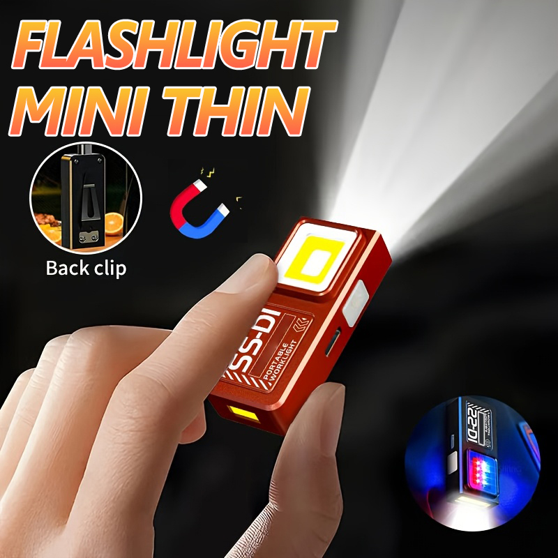 Led Flood Light - Mini COB LED El Feneri Şarj