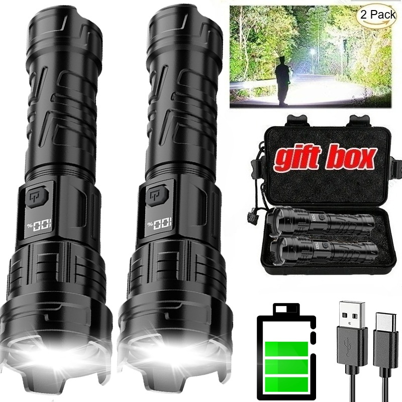 Outdoor Lighting Spotlight - Süper Parlak LED El Feneri USB