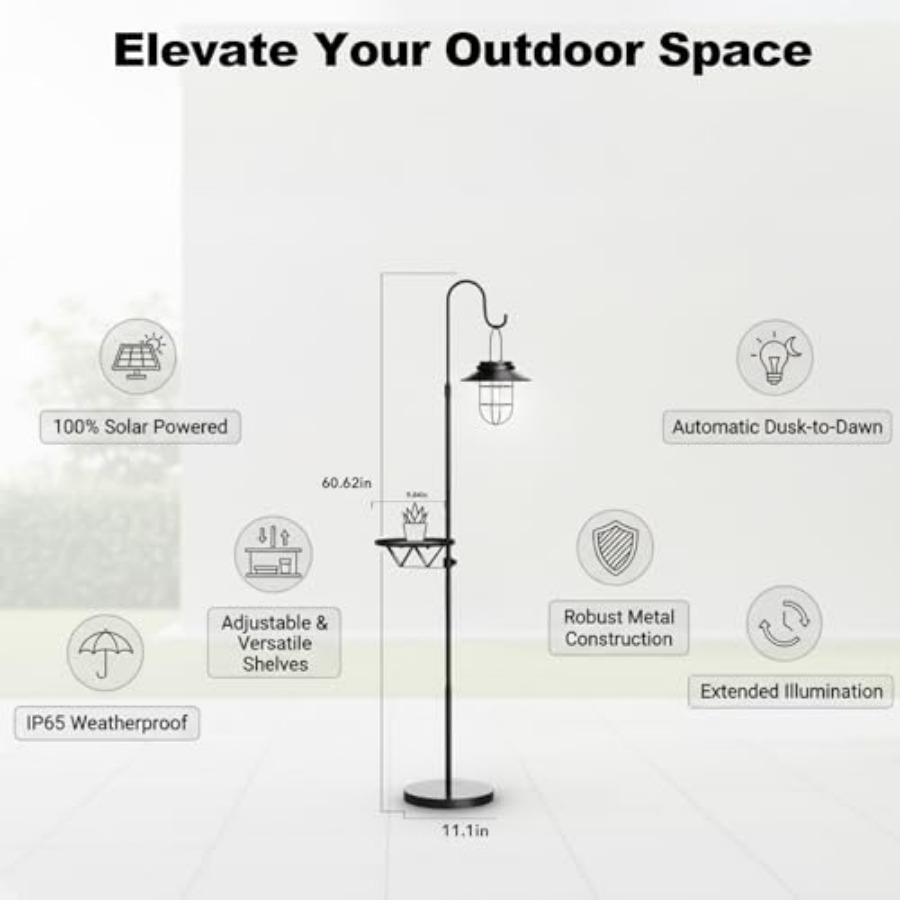 Güneş Enerjili Ayaklı Lamba ve - Outdoor Lighting Lamps incelemesi ve fiyatı
