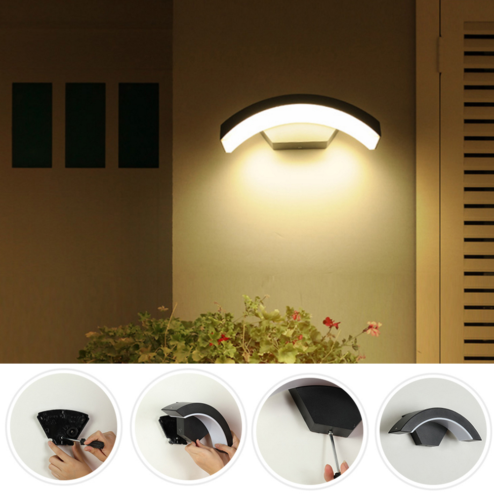 9W RGBW Akıllı Dış Duvar Lamba - Outdoor Lighting Zigbee incelemesi ve fiyatı