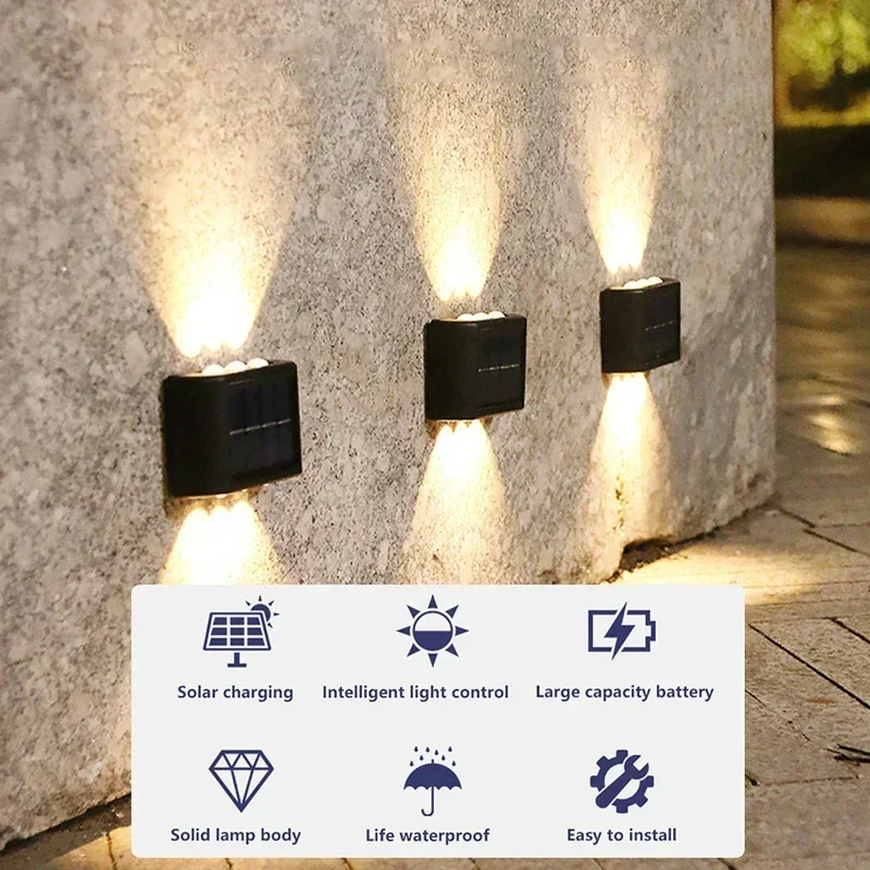 COB Güneş Enerjili Duvar Lamba - Outdoor Lighting Lamps incelemesi ve fiyatı