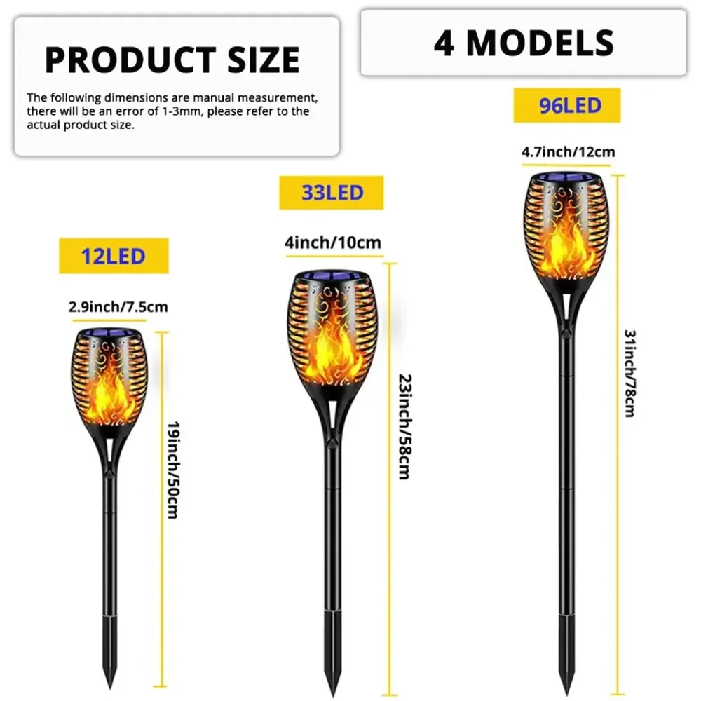 Dış Mekan Güneş Enerjili Bahçe - Fire Torch Solar incelemesi ve fiyatı