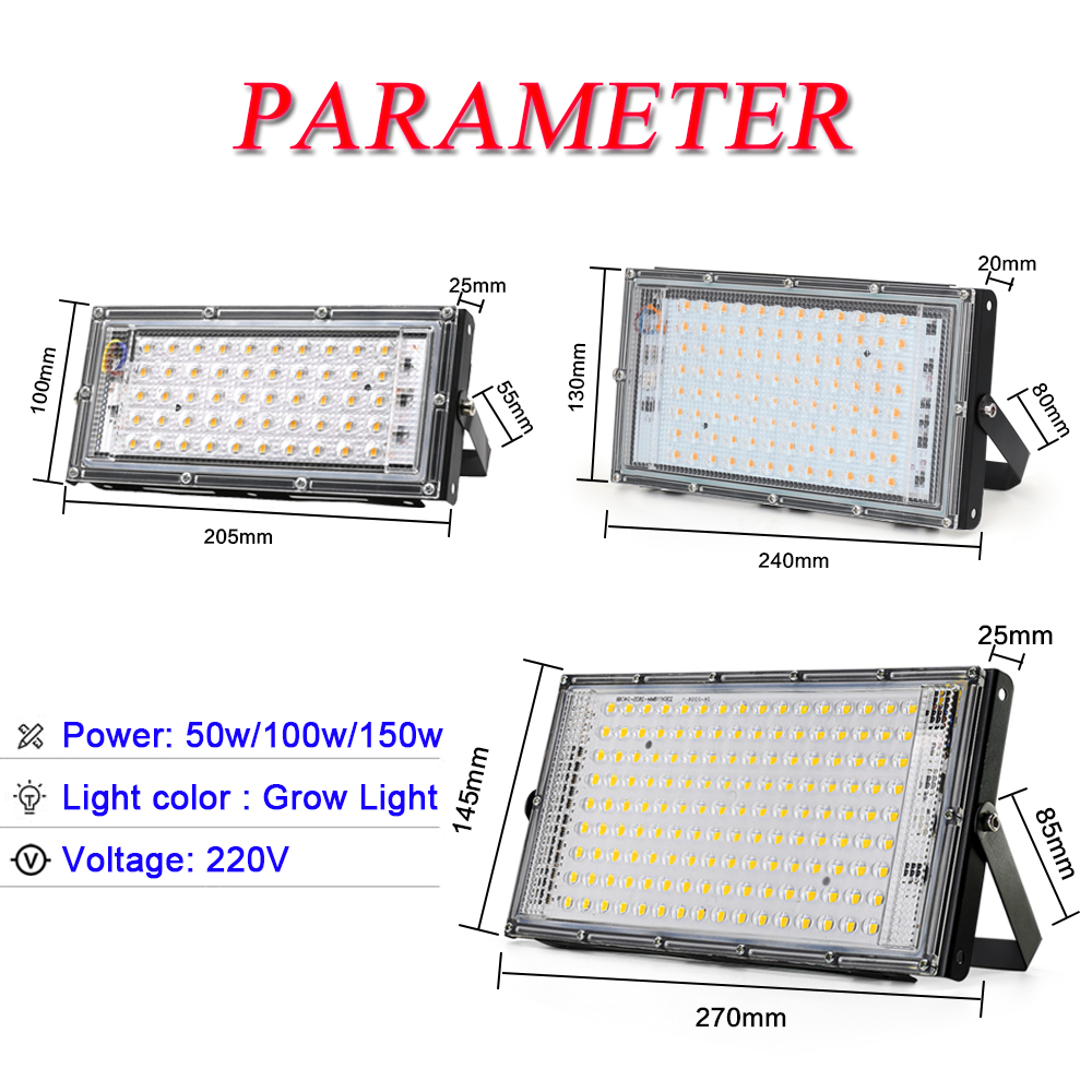 LED Projektör 50/96/144 LED'li - Outdoor Lighting Garage incelemesi ve fiyatı