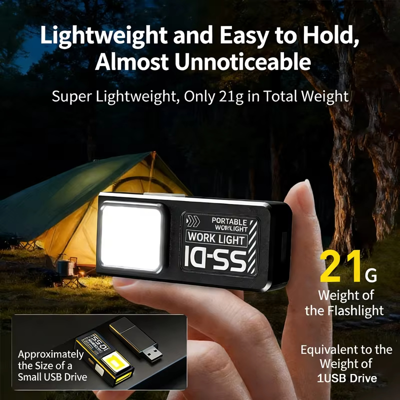 LED COB El Feneri Tip C Şarj E - Led Flood Light incelemesi ve fiyatı