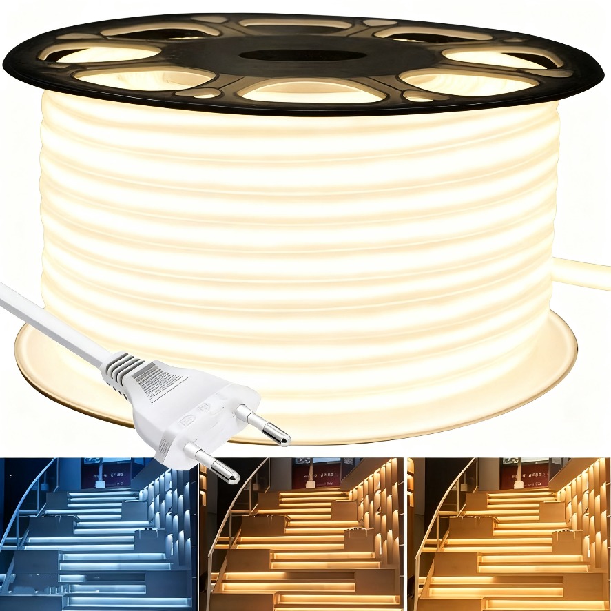 Lens COB LED Şerit Işıklar 10M - Outdoor Lighting Youtube incelemesi ve fiyatı