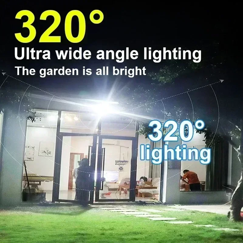 12000LM Güçlü Güneş Enerjili D - Outdoor Lighting For Gazebo incelemesi ve fiyatı
