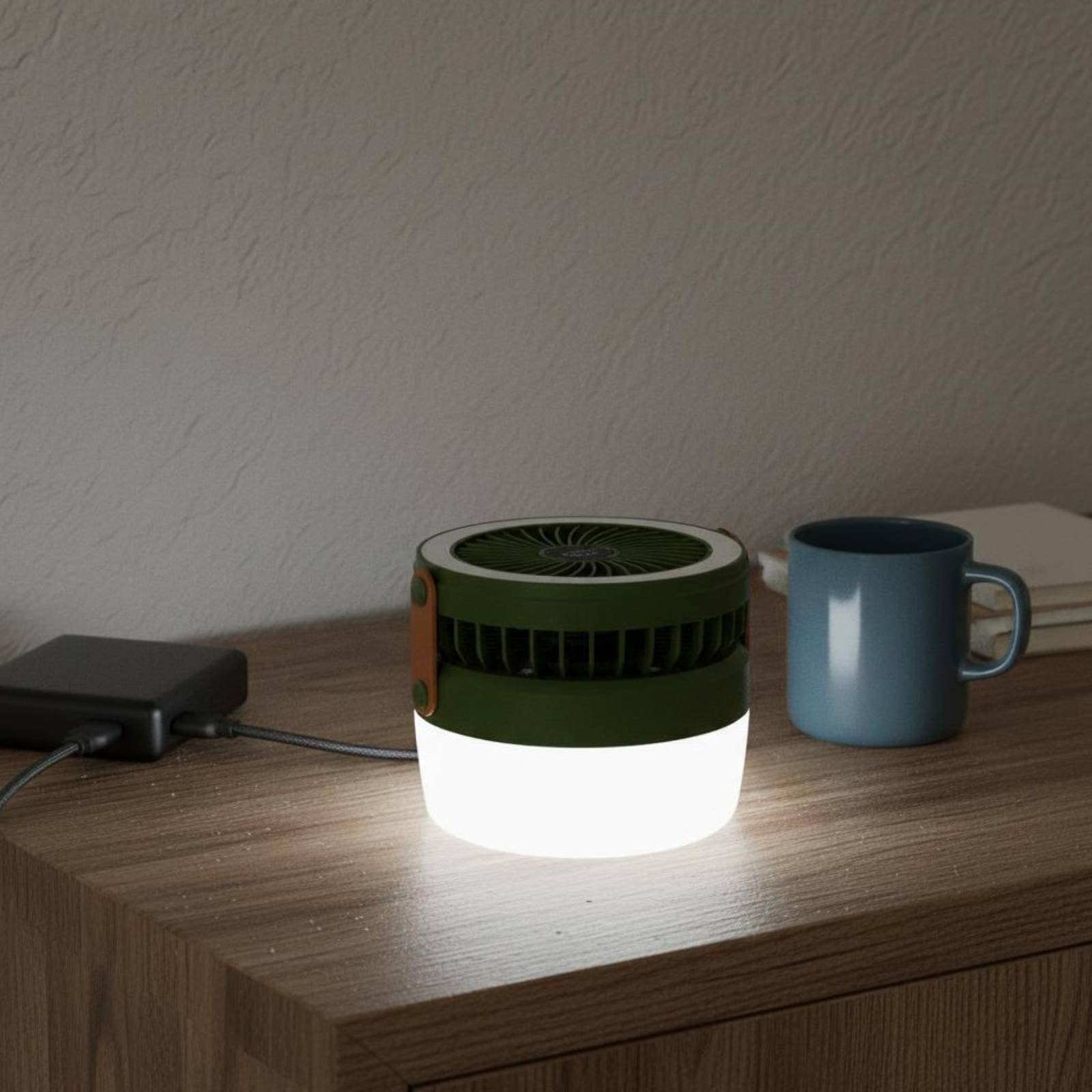 Güneş Enerjili Kamp Fanı Fener - Hanging Outdoor Lighting incelemesi ve fiyatı