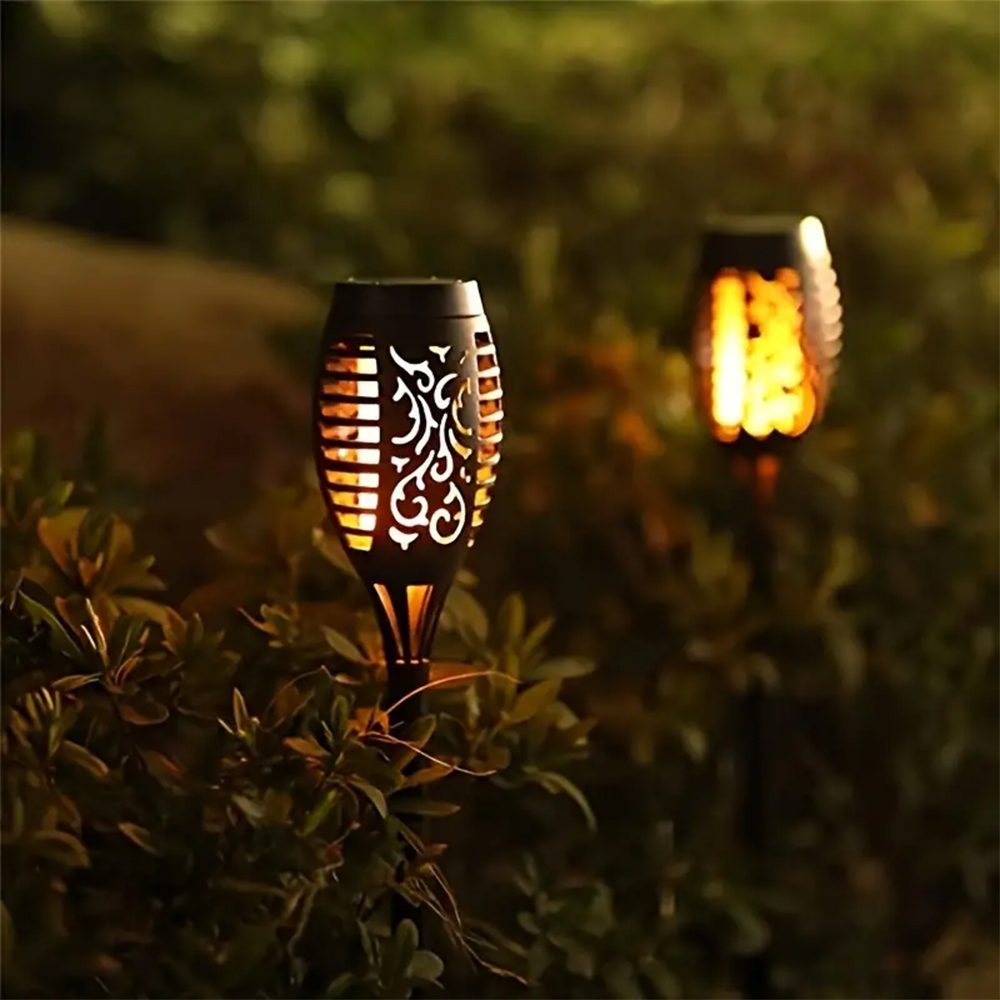 12LED güneş alev meşale ışığı  - Fire Torch Solar incelemesi ve fiyatı