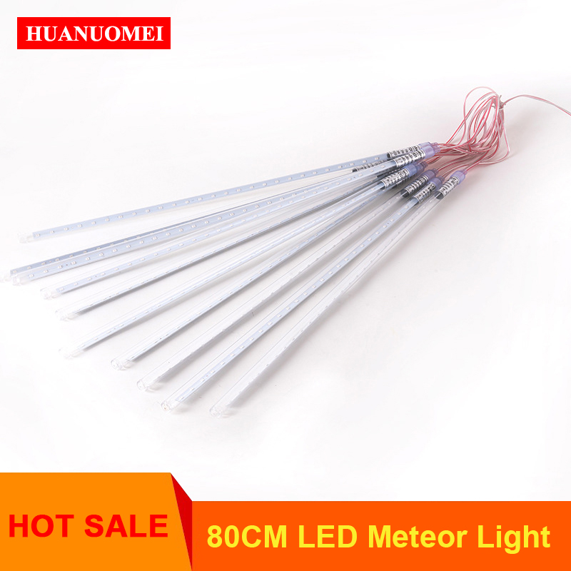 DC 9V 12V 80CM LED Meteor Işık - Outdoor Lighting Youtube incelemesi ve fiyatı