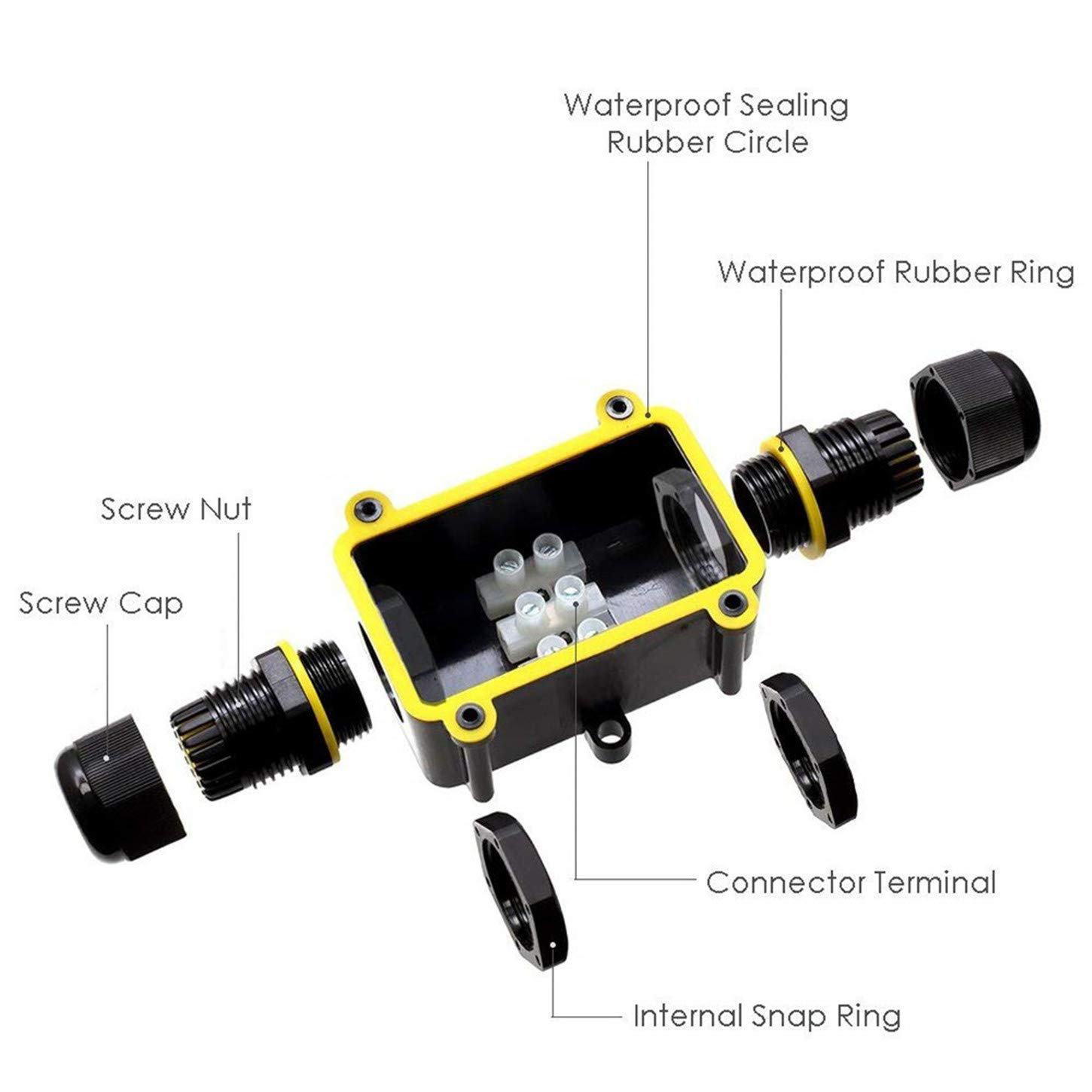 2 Yollu Dış Mekan Su Geçirmez  - Outdoor Lighting Junction Box incelemesi ve fiyatı