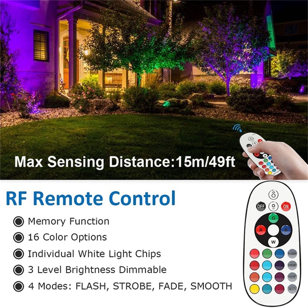 RGBW Peyzaj Aydınlatma 10W Uza - Outdoor Lighting Spotlight incelemesi ve fiyatı