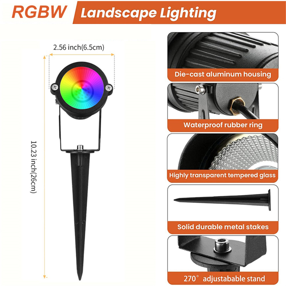 RGBW Peyzaj Aydınlatma 10W Uza - Outdoor Lighting Spotlight incelemesi ve fiyatı
