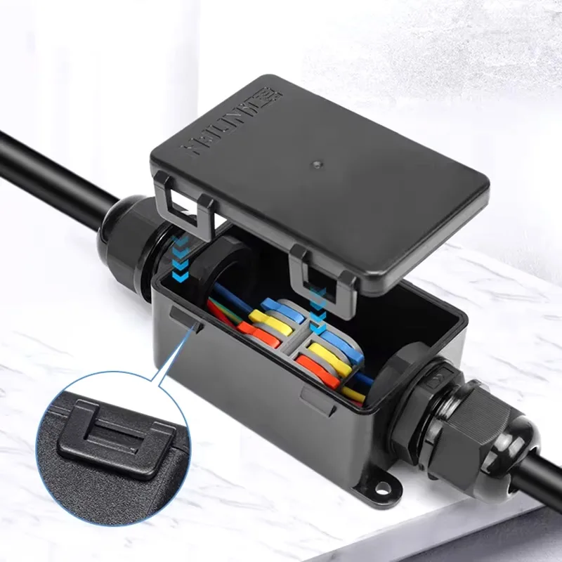 M20 PG9 2 Yollu, 2 ila 2 termi - Outdoor Lighting Junction Box incelemesi ve fiyatı