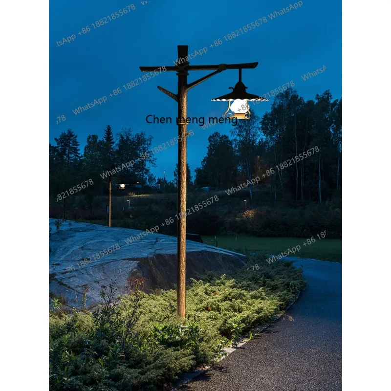 Güneş enerjili retro park lamb - Outdoor Lighting Spotlight incelemesi ve fiyatı