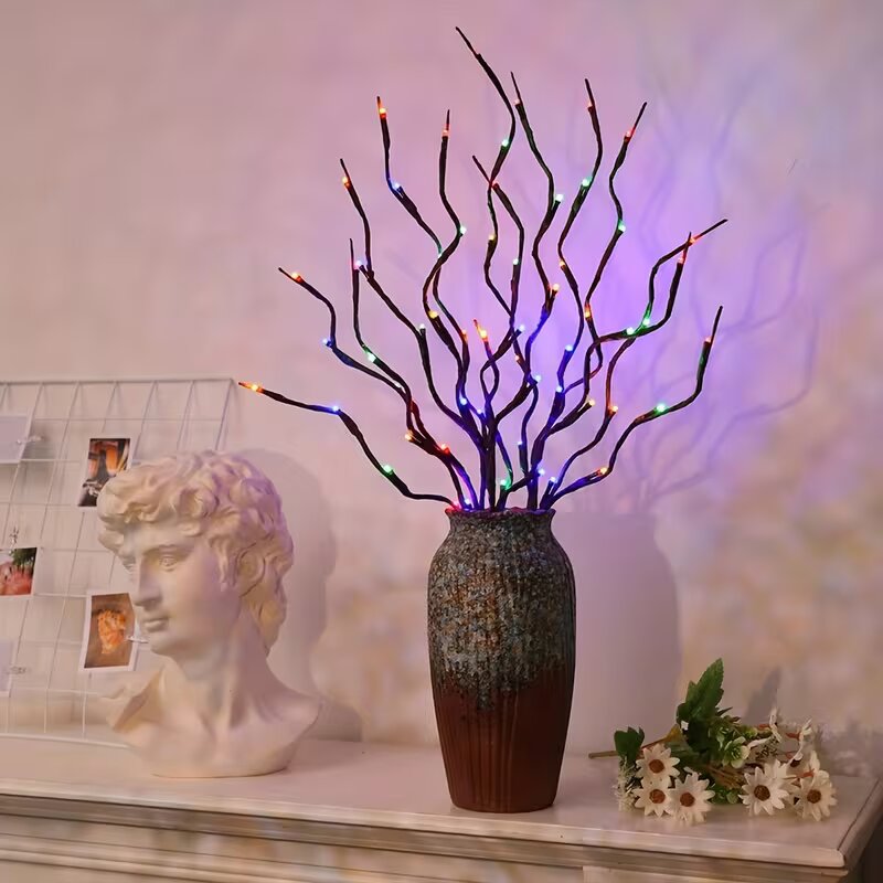 1/2 adet 20LED kiraz çiçeği ağ - Outdoor Lighting Lamps incelemesi ve fiyatı