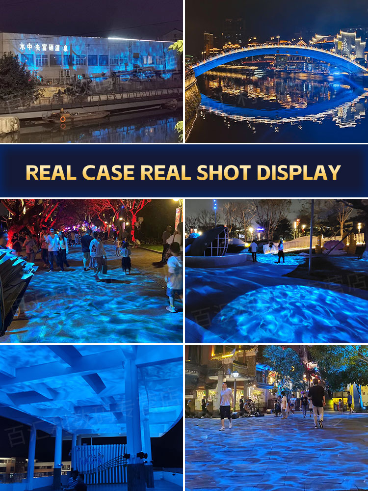 Yüksek Güçlü 3D Dinamik Su Dal - Outdoor Lighting Logo incelemesi ve fiyatı