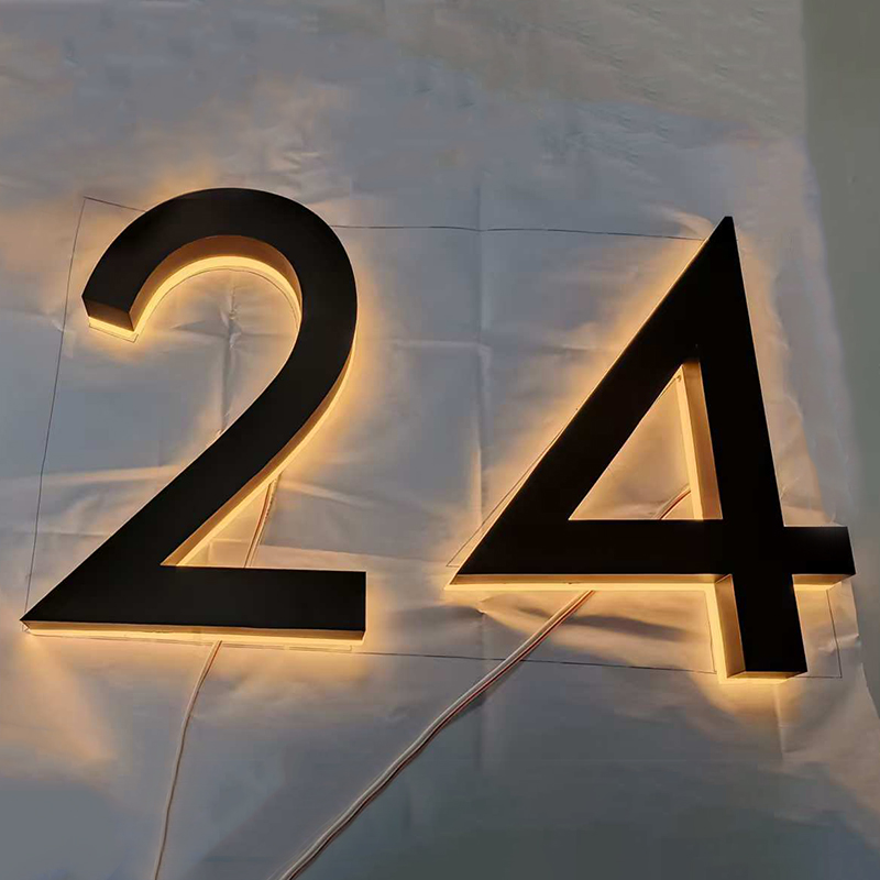 Metal 3D LED Ev Numarası Işık  - Outdoor Lighting Logo incelemesi ve fiyatı
