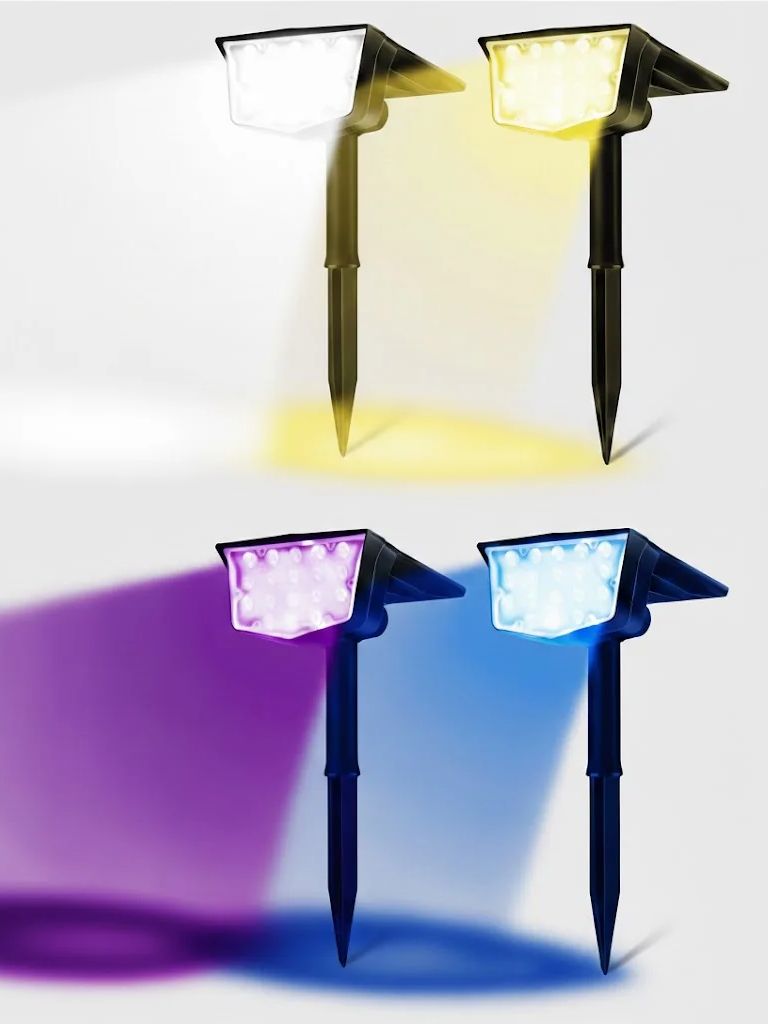 2 Adet Güneş Enerjili Dış Meka - Outdoor Lighting Spotlight incelemesi ve fiyatı