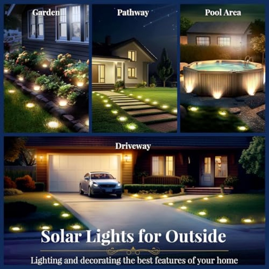 Güneş Enerjili Zemin Lambaları - Outdoor Lighting Led incelemesi ve fiyatı