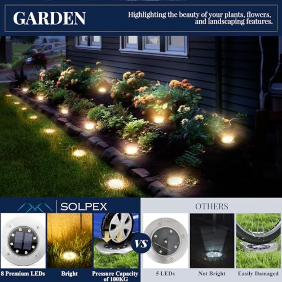 Güneş Enerjili Zemin Lambaları - Outdoor Lighting Led incelemesi ve fiyatı