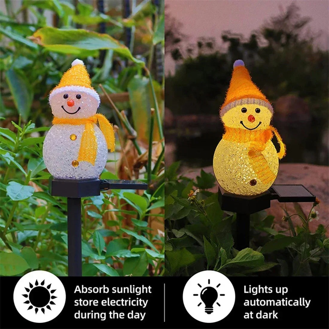 Noel Kardan Adam Güneş Enerjil - Outdoor Lighting Pathway incelemesi ve fiyatı